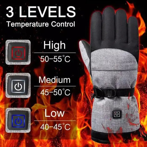 Heating Gloves Touch Screen Rechargeable