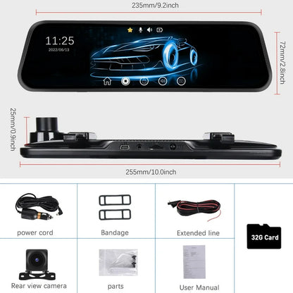 Touch Screen Car Dash Cam.