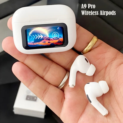 A9 Pro Touch Screen ANC Wireless Earpiece