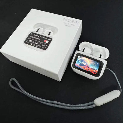 A9 Pro Touch Screen ANC Wireless Earpiece