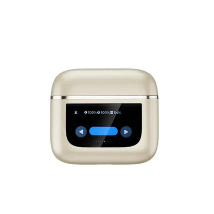 LED Screen Touch Active Noise Cancelling Wireless Earbuds