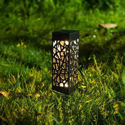 Solar-Powered Vintage Garden Light