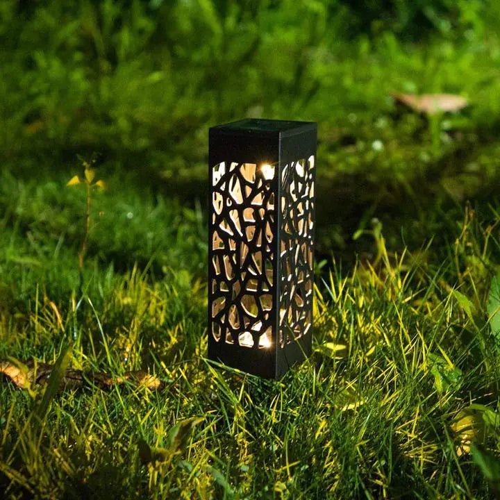 Solar-Powered Vintage Garden Light